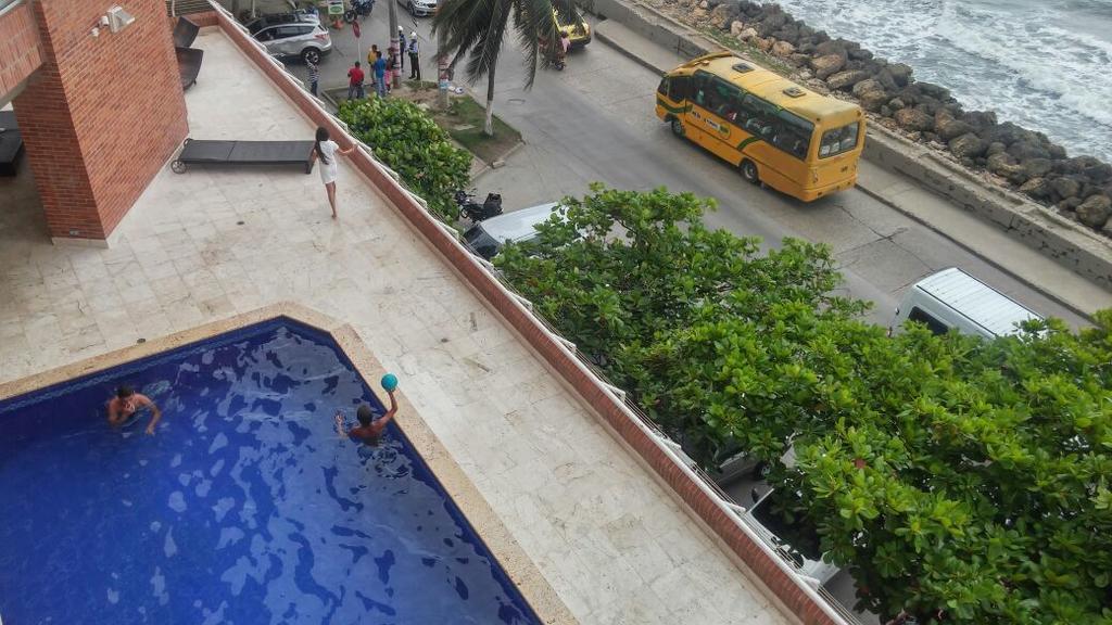 Apto En Cartagena Ed Puerto Azul Vista Al Mar Картахена Экстерьер фото