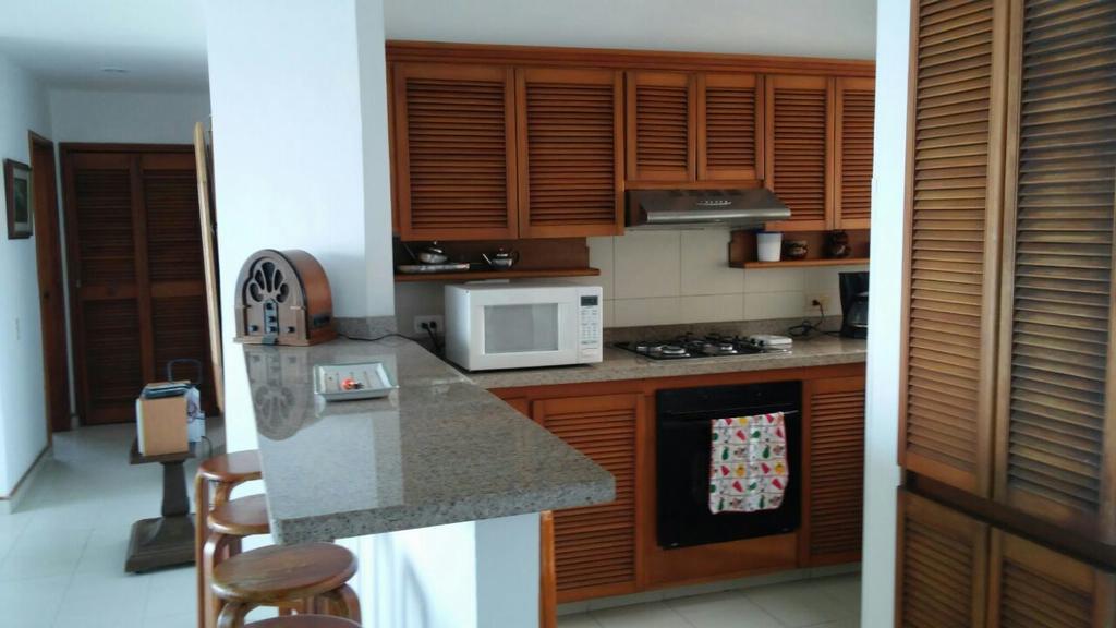Apto En Cartagena Ed Puerto Azul Vista Al Mar Картахена Экстерьер фото
