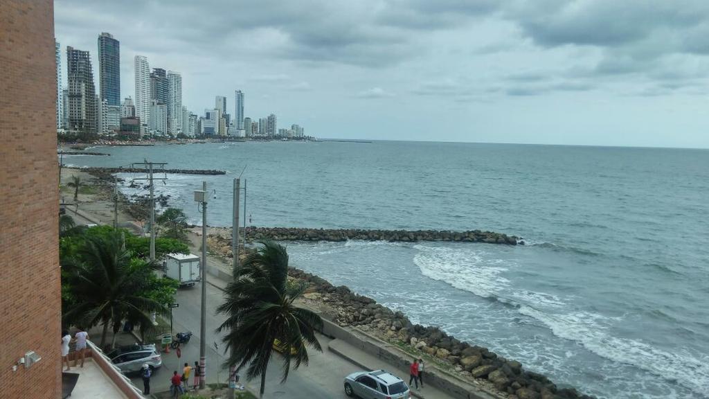 Apto En Cartagena Ed Puerto Azul Vista Al Mar Картахена Экстерьер фото